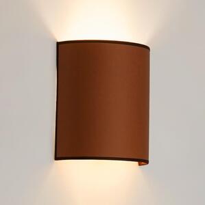 Brilagi - Applique SEMI 1xE27/15W/230V diametro 20 cm marrone