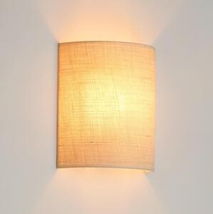 Brilagi - Applique SEMI 1xE27/15W/230V diametro 20 cm color crema