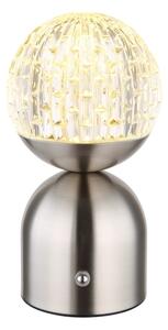 Globo 21007N-Lampada da tavolo LED dimmerabile con funzione Touch JULSY LED/2,5W/3,7V 2700/4000/6500K opaco