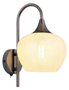Globo 15548WK - Applique MAXY 1xE27/40W/230V bianco/antracite