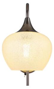 Globo 15548WK - Applique MAXY 1xE27/40W/230V bianco/antracite
