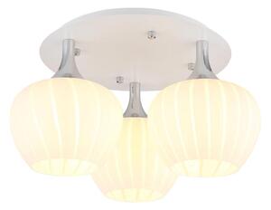 Globo 15548-3DW - Lampadario a plafone MAXY 3xE27/40W/230V bianco