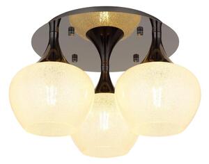 Globo 15548-3DK - Lampadario a plafone MAXY 3xE27/40W/230V antracite