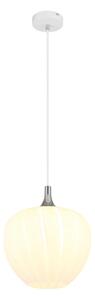 Globo 15548H1W - Lampadario a sospensione con filo MAXY 1xE27/60W/230V diametro 29 cm bianco