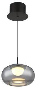 Globo 15744H - Lampadario LED a sospensione con filo QUINTARA LED/6W/230V nero