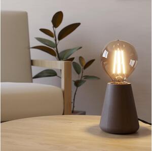 Eglo 44015 - Lampada da tavolo ASBY 1xE27/40W/230V marrone
