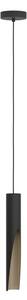 Eglo 901732 - Lampadario LED a sospensione con filo BARBOTTO 1xGU10/4,5W/230V 3000K nero/marrone