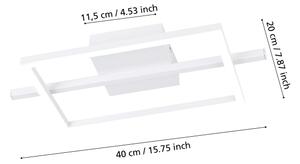 Eglo 901116 - Plafoniera LED dimmerabile AMANDOLO LED/17W/230V bianco + +TC