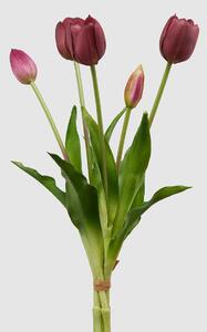 EDG - Enzo de Gasperi Pianta artificiale ramo di Tulipano in diverse colorazioni Viola