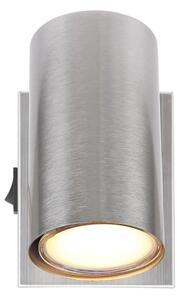 Globo 57911-1 - Faretto da parete ROBBY 1xGU10/25W/230V cromo opaco