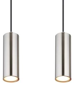 Globo 57911-4H - Lampadario a sospensione con filo ROBBY 4xGU10/35W/230V cromo opaco