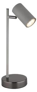 Globo 57911TS - Lampada da tavolo ROBBY 1xGU10/5W/230V grigio/antracite