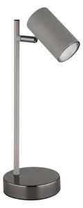 Globo 57911TS - Lampada da tavolo ROBBY 1xGU10/5W/230V grigio/antracite