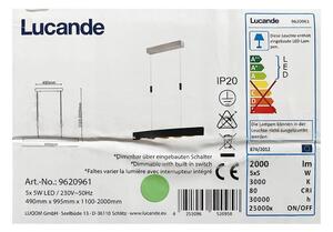 Lucande - Lampadario LED dimmerabile a filo LIO 5xLED/5W/230V