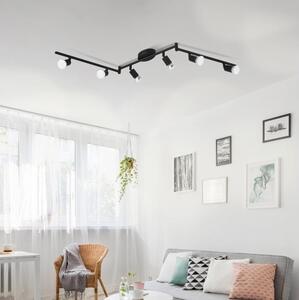 Eglo 32433 - Faretto LED BUZZ-LED 6xGU10/2,8W/230V 3000K nero