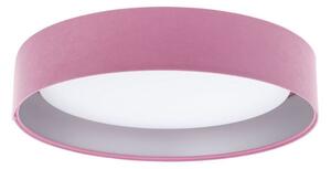 Plafoniera LED dimmerabile SMART GALAXY LED/24W/230V rosa/argento + tc