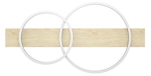 Eglo 901716 - Plafoniera LED BOYAL 2xLED/12W/230V 3000K beige/nero