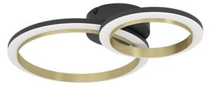 Eglo 901223 - Plafoniera LED dimmerabile CALLIERA LED/12W/230V nero/oro