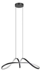 Eglo 901159 - LED RGBW Lampadario dimmerabile a sospensione con filo CALAROSSA-Z LED/22W/230V nero