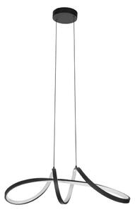 Eglo 901159 - LED RGBW Lampadario dimmerabile a sospensione con filo CALAROSSA-Z LED/22W/230V nero
