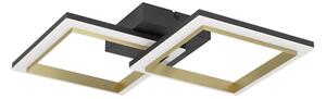 Eglo 901225-Plafoniera LED dimmerabile CALLIERA LED/18,4W/230V nero/oro