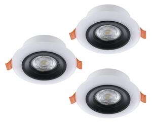 Eglo 901118 - Set 3x LED RGB dimmerabile lampada da bagno CALONGE 3,8W/230V IP44 + telecomando