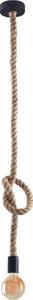 Lampadario LED a sospensione con filo ROPE 1xE27/8W/230V
