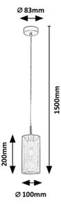 Rabalux - Lampadario su filo 1xE14/25W/230V