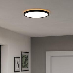 Eglo 901438-Plafoniera LED da esterno ROVITO 13,9W/230V diametro 30 cm IP44 nero