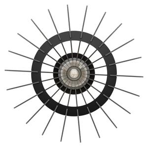 Eglo 900999 - Plafoniera COSSANO 1xE27/40W/230V diametro 38 cm nero