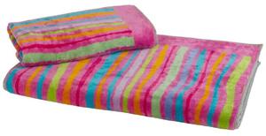 Set asciugamani fucsia viso e ospite Ciutadella