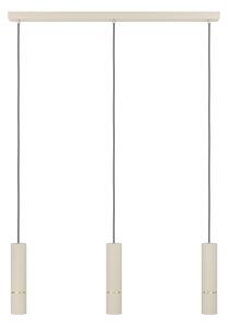 Eglo 901152 - Lampadario LED a sospensione con filo CAMINIA 3xGU10/5W/230V 3000K beige