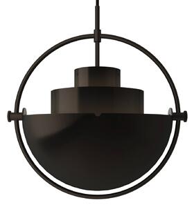 Gubi lampada a sospensione Lite, Ø 27 cm, nero/nero