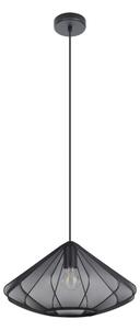 Eglo 43995 - Lampadario a sospensione con filo DOLWEN 1xE27/40W/230V diametro 42,5 cm nero