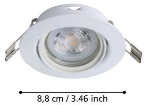 Eglo 901756 - SET 3x Lampada LED da incasso FAVAZZINA 1xGU10/4W/230V bianco