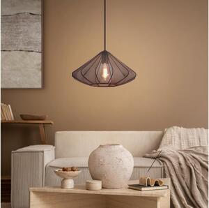 Eglo 43995 - Lampadario a sospensione con filo DOLWEN 1xE27/40W/230V diametro 42,5 cm nero