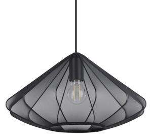 Eglo 43995 - Lampadario a sospensione con filo DOLWEN 1xE27/40W/230V diametro 42,5 cm nero