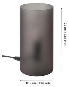 Eglo 901068 - Lampada da tavolo GEO 1xE14/40W/230V nero
