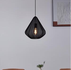 Eglo 43994 - Lampadario a sospensione con filo 1xE27/40W/230V diametro 33,5 cm nero