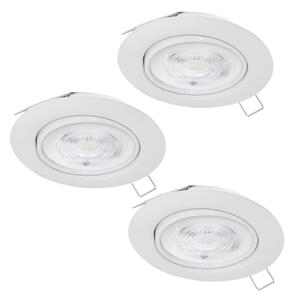 Eglo 901756 - SET 3x Lampada LED da incasso FAVAZZINA 1xGU10/4W/230V bianco