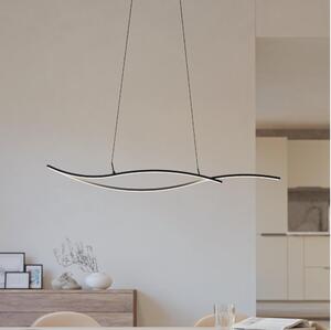 Eglo 901207 - Lampadario LED a sospensione con filo GRISOLIA LED/20W/230V 4000K nero