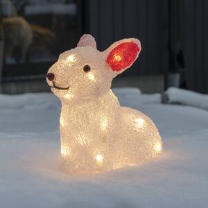 Konstsmide Season Figura luminosa LED coniglio, a batteria