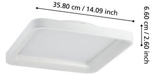 Eglo 901249 - Plafoniera LED dimmerabile LORETELLO LED/12W/230V bianco + +TC