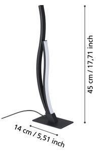 Eglo 901208 - Lampada da tavolo LED GRISOLIA LED/12W/230V 4000K nero