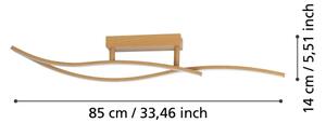 Eglo 901211 - Plafoniera LED GRISOLIA LED/12W/230V 4000K beige