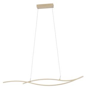 Eglo 901212 - Lampadario LED a sospensione con filo GRISOLIA LED/20W/230V 4000K beige