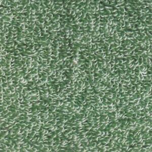 Asciugamani in spugna viso ospite Twist - Verde,Set 1 (40x60) + 1 (60x100)