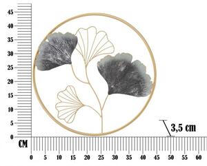 Pannello decorativo circolare design fiori Ø 45,5X3,5 cm Flower Simple