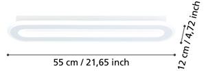 Eglo 901236 - Plafoniera LED dimmerabile MACCHIONI LED/20W/230V bianco + +TC