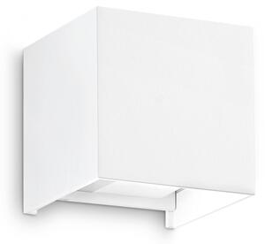 Applique Da Parete Contemporaneo Atom Alluminio Bianco Led 12W 3000K Ip54